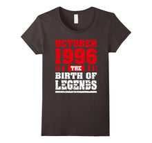 Made in October 1996 21 Years Old Birthday Gift Shirt Adult