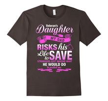 Daughter of a Veteran Shirt Birthday Gift for Girls