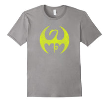 Marvel Iron Fist Distressed Dragon Logo Graphic T-Shirt