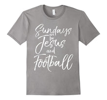 Sundays Are for Jesus and Football Vintage Christian Shirt
