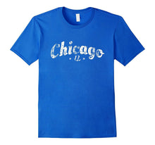 CHICAGO IL T Shirt Illinois Distressed Style Chicago T-Shirt