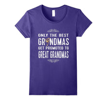 Best Great Grandma Tee: Only the Best Grandmas Get Promoted