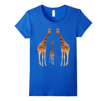 Giraffe T Shirt Love Relationship and Family Funny Tees