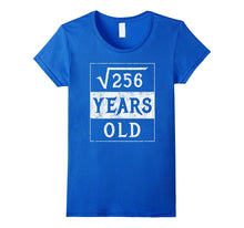 16th Birthday Gift Square Root 16 Yr Years Old Funny Shirt