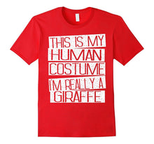 Giraffe Halloween Costume Shirt - Funny Halloween Kids Gift