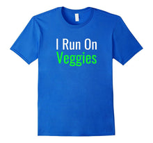 Go Vegan Run on Veggies Vegetarian Shirt Vegetable Love Gift