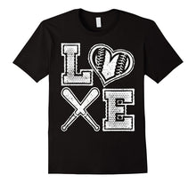 Love Baseball T Shirt - Vintage Baseball Tee for Fans