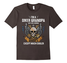 I'm a Biker Grandpa T-Shirt Funny Quote Rider Motorcycle Tee