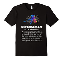 Defenseman Definition T-Shirt-Gift for Hockey Player,dad,son