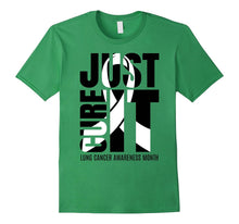 Just Cure It Lung Cancer Awareness Shirts Ribbon Shirt