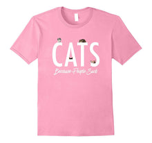 CATS Because People Suck T-Shirt (NEW COLORS)