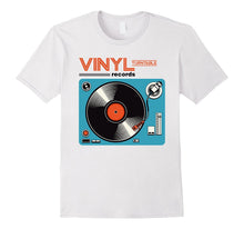 Retro LP Vinyl Record Turntable Player DJ Music Gift T-Shirt