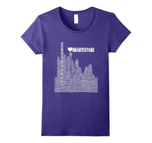 I Love Architecture T-Shirt Profession Heart Buildings
