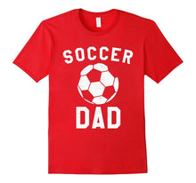 Mens Soccer Dad: Sporty Coach Fathers Day T-Shirt