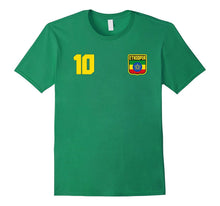 ETHIOPIA T-Shirt Ethiopian Tee Soccer Football Futbol