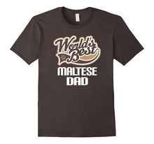 Men's Maltese Dog Dad T-Shirt Pet Gift Tee