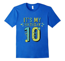 10th Birthday Shirt Gift Age 10 Year Old Boy Girl Tshirt