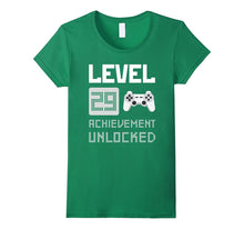 29th Birthday 1988 Gamer Level 29 Achievement Unlocked Shirt