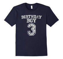 3rd Birthday Sports Jersey T Shirt - 3 Year Old Boy Tee