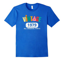 Funny 38th Birthday Gift T-Shirt 1979 Best Vintage Emoji Tee