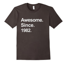 Awesome Since 1982 Shirt Cool 35th Birthday Gifts TShirt