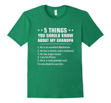 5 Things You Should Know About My Grandpa T-Shirt