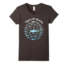 38 Types of Shark T-Shirt Academic Educational Ocean Tee
