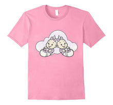 "Twin Baby Girls" New Parents T-Shirt