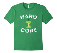 Hardcore Apple Core T-Shirt - Funny Fruit Pun Vegan Cool Tee