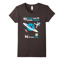 63 Earths Can Fit Inside Uranus T-Shirt Funny Planet Tee