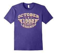 1982 OCTOBER the Birth of Legends Age 35 Yrs Years Old 35th