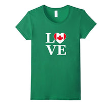 Love Canada Independence Day T-Shirt Canadian Heart Gifts