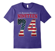 43th Birthday Awesome Since 1974 Tee Shirt