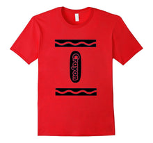 Halloween Crayon Costume T-Shirt - Various Colors