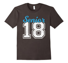 Senior Class of 2018 Blue Jersey Vintage Style T-Shirt