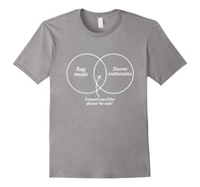 Men's Rap Music Discrete Mathematics Venn Diagram Funny Math Shirt