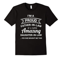 Funny Proud Father in Law Shirt Dad Fathers Day Gift Ideas