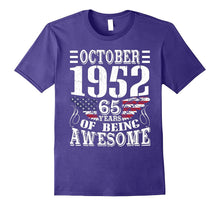 Legends Born in OCTOBER 1952 Gift 65 Yrs Years Old Awesome