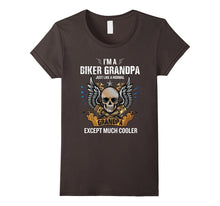 I'm a Biker Grandpa T-Shirt Funny Quote Rider Motorcycle Tee