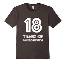 18th Birthday Shirt Gift Age 18 Eighteen Year Old Boy Girl T
