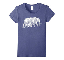 Elephant Family Shirt: Cute Funny I Love My Family Gift Tee