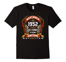 November 1952 65th Birthday 65 Years Old Gift T-Shirt