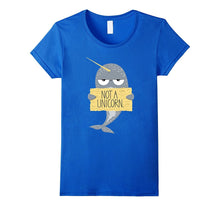 "Not a Unicorn" Cute Funny Narwhal Graphic T-Shirt
