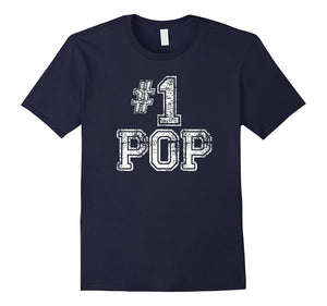 #1 Pop T Shirt - Number One Sports Jersey Gift Tee