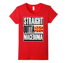 Storecastle Straight Outta Macedonia Flag Gift Pride T-Shirt