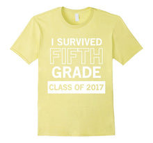 I Survived Fifth Grade Class of 2017 Graduation T-Shirt
