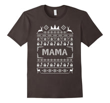 Gift for Mama Ugly Christmas Sweater Look T Shirt