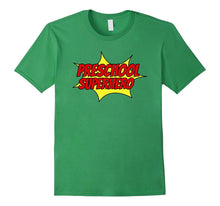 PRESCHOOL SUPERHERO Funny Comic Halloween Costume T-Shirt