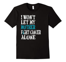 Teal Ovarian Cancer Ribbon Shirt Showing Support for Moms