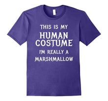I'm Really a Marshmallow Halloween Costume Shirt Easy Funny